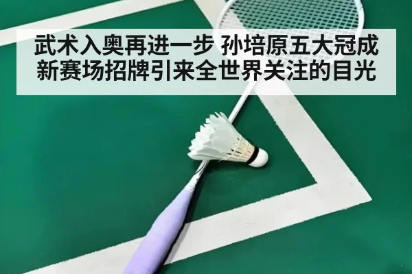 武术入奥再进一步 孙培原五大冠成新赛场招牌引来全世界关注的目光